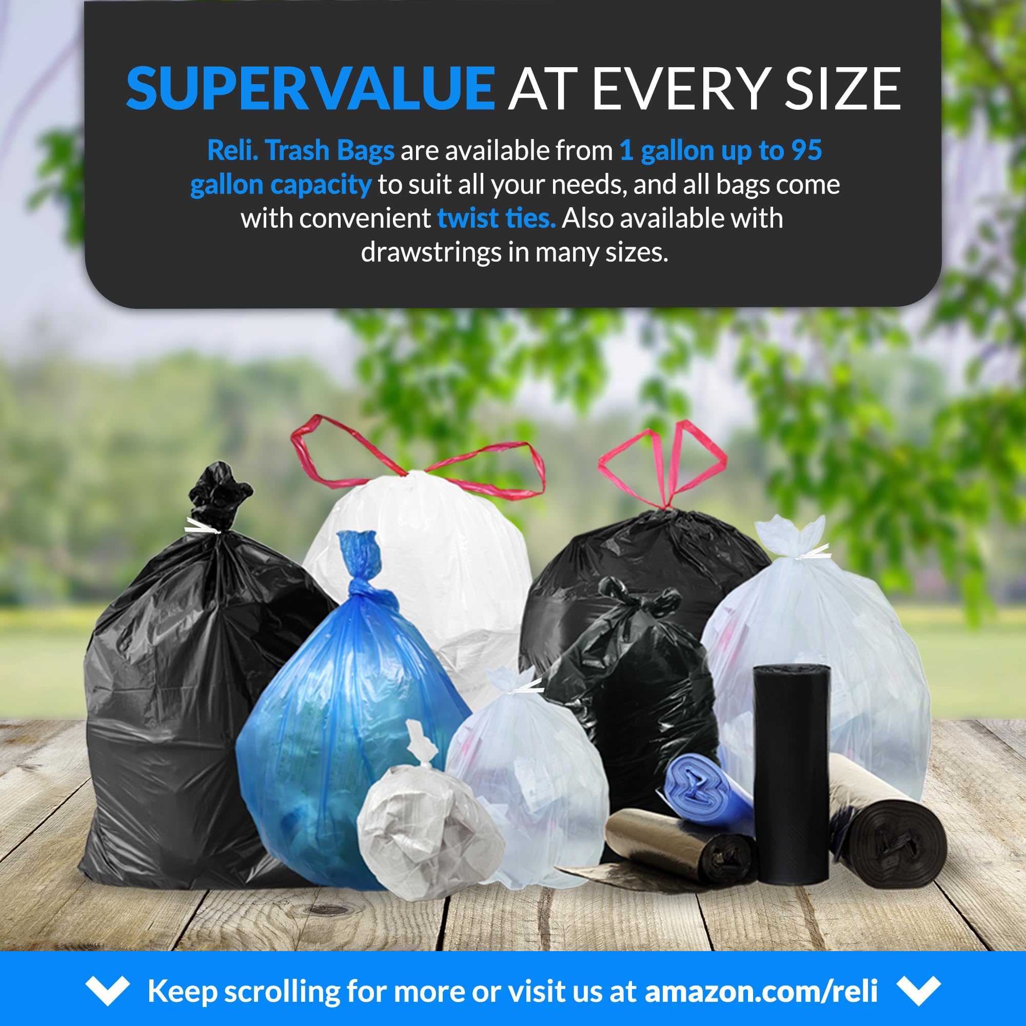 Trash Bags for Waste Disposal | Reliable Cleanup

