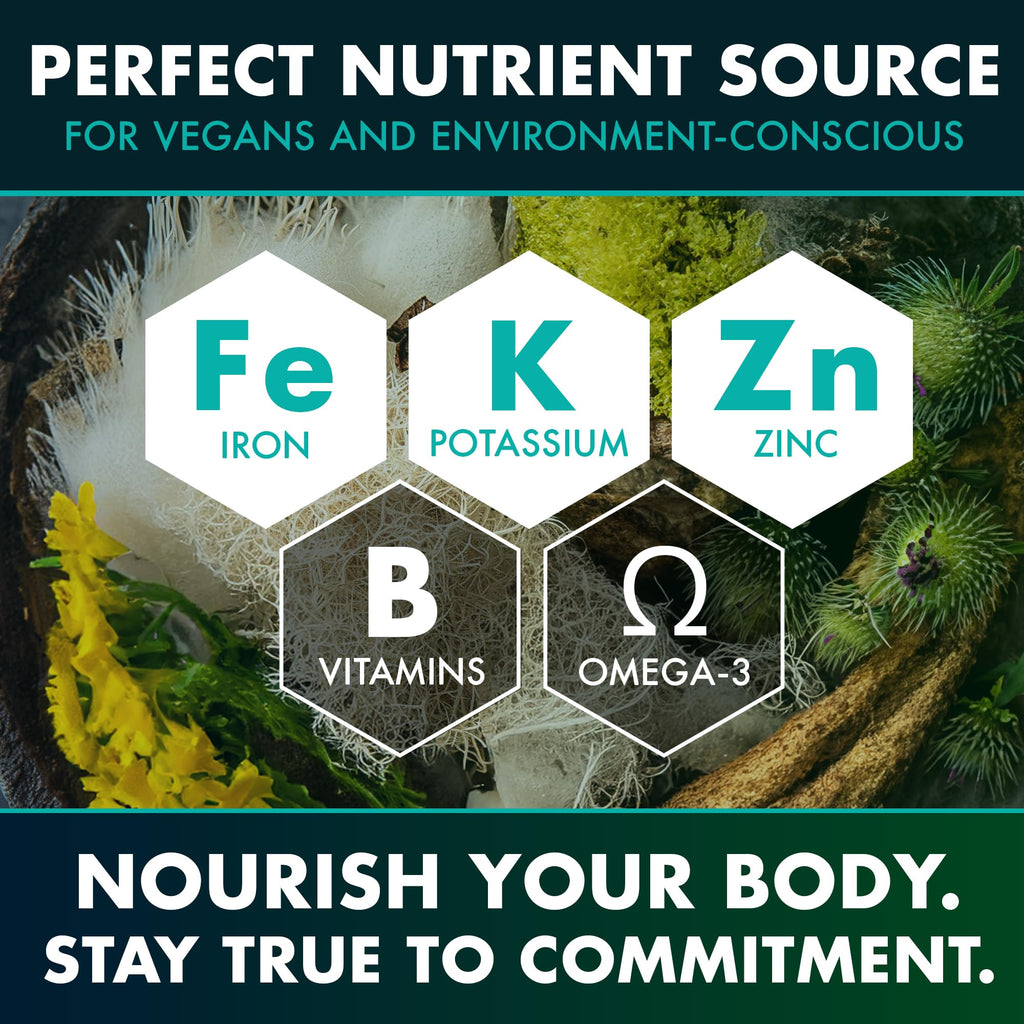 Secret Element Sea Moss Capsules - Vegan, Non-GMO


