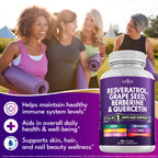 Resveratrol Berberine Supplement by NEW AGE

