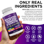 Resveratrol Berberine Supplement by NEW AGE

