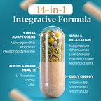 OmniCalm Cortisol Support Supplement | Stress & Sleep

