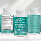 Liver Support Supplement with Milk Thistle – 32-in-1 Formula

