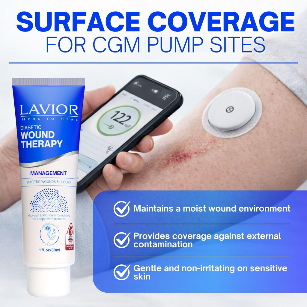 LAVIOR Diabetic Wound Therapy Hydrogel – Botanical Gel

