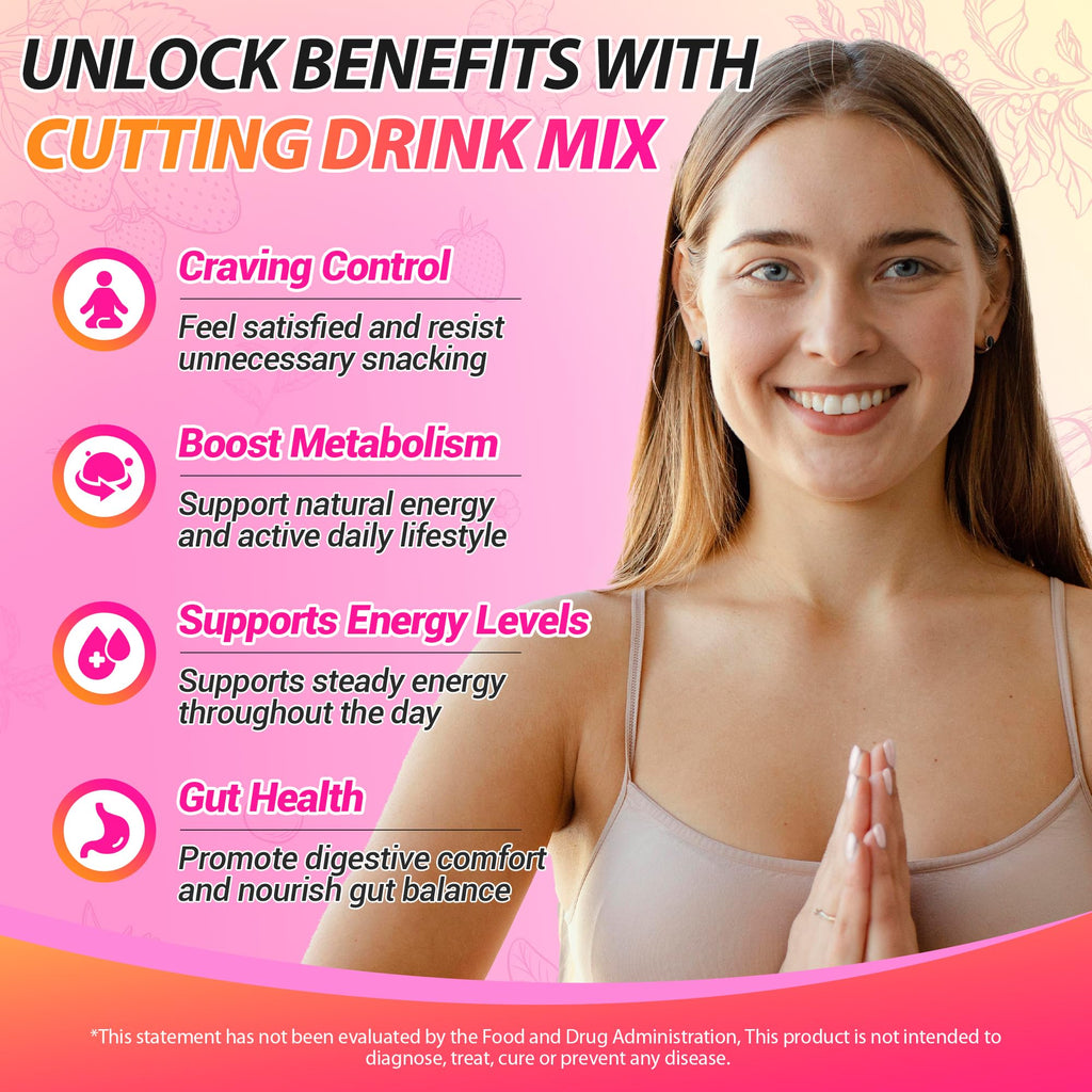 Yooloks Cutting Drink Mix Craving & Metabolism Support

