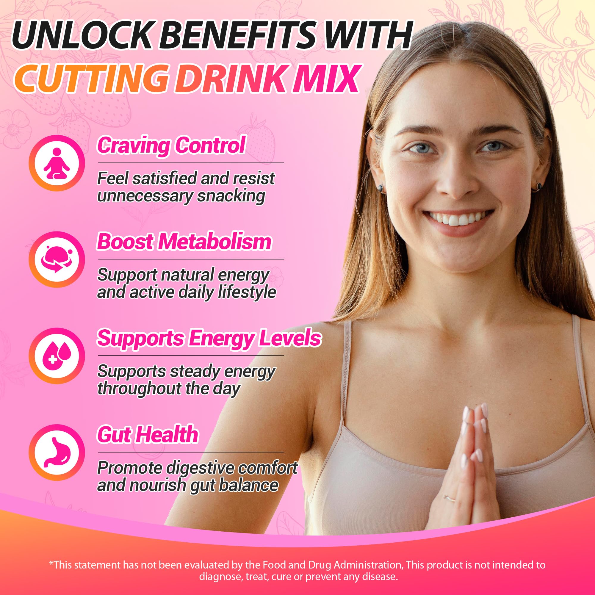 Yooloks Cutting Drink Mix Craving & Metabolism Support

