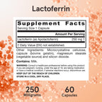 Jarrow Formulas Lactoferrin 250 mg Immune Support

