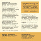 Drainage Massage Oil by M3 for Detox and Circulation

