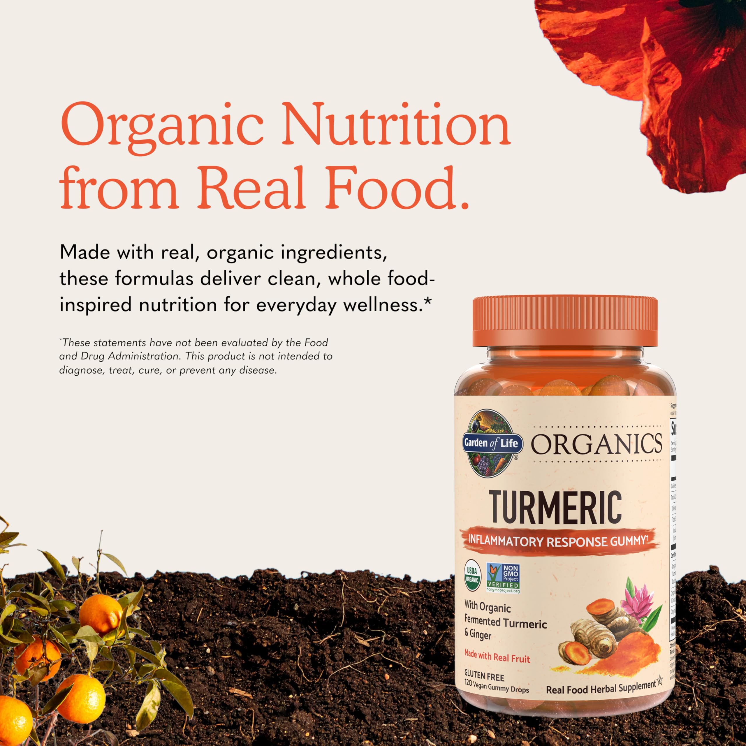 Curcumin Gummies Garden of Life Organics Inflammation

