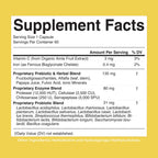 MaryRuth's Gut Flora Health+ Enzymes - Digestive Probiotic


