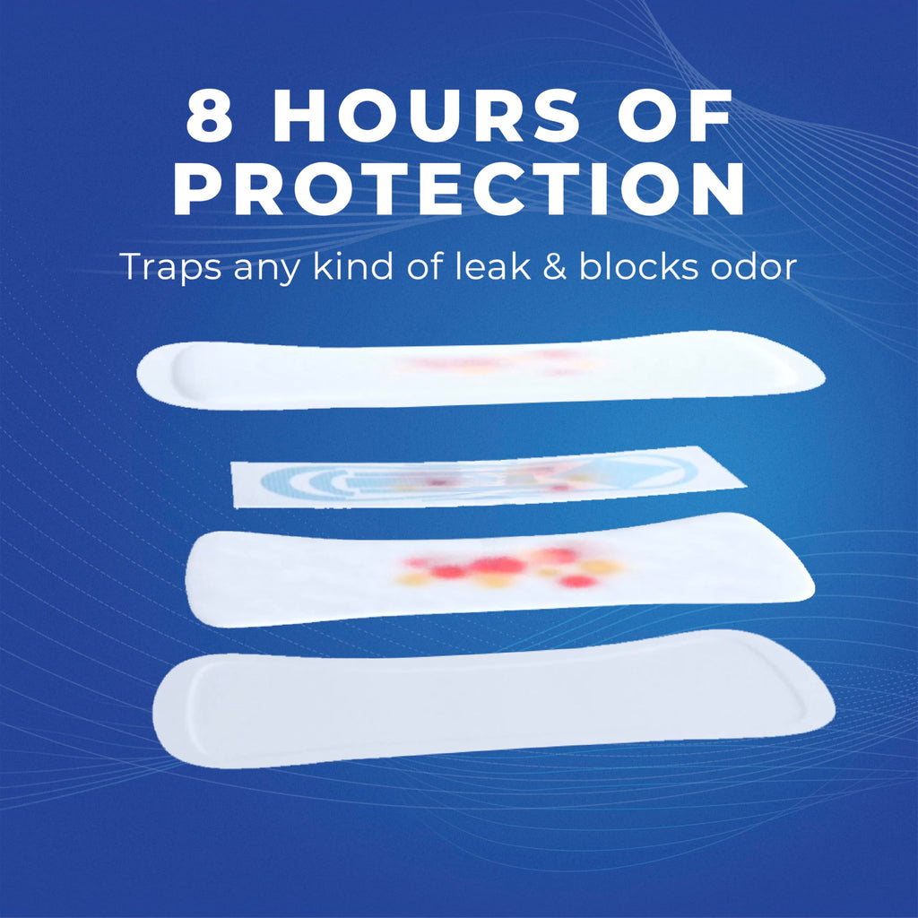 Stayfree Feminine Pads with Integrated Absorption

