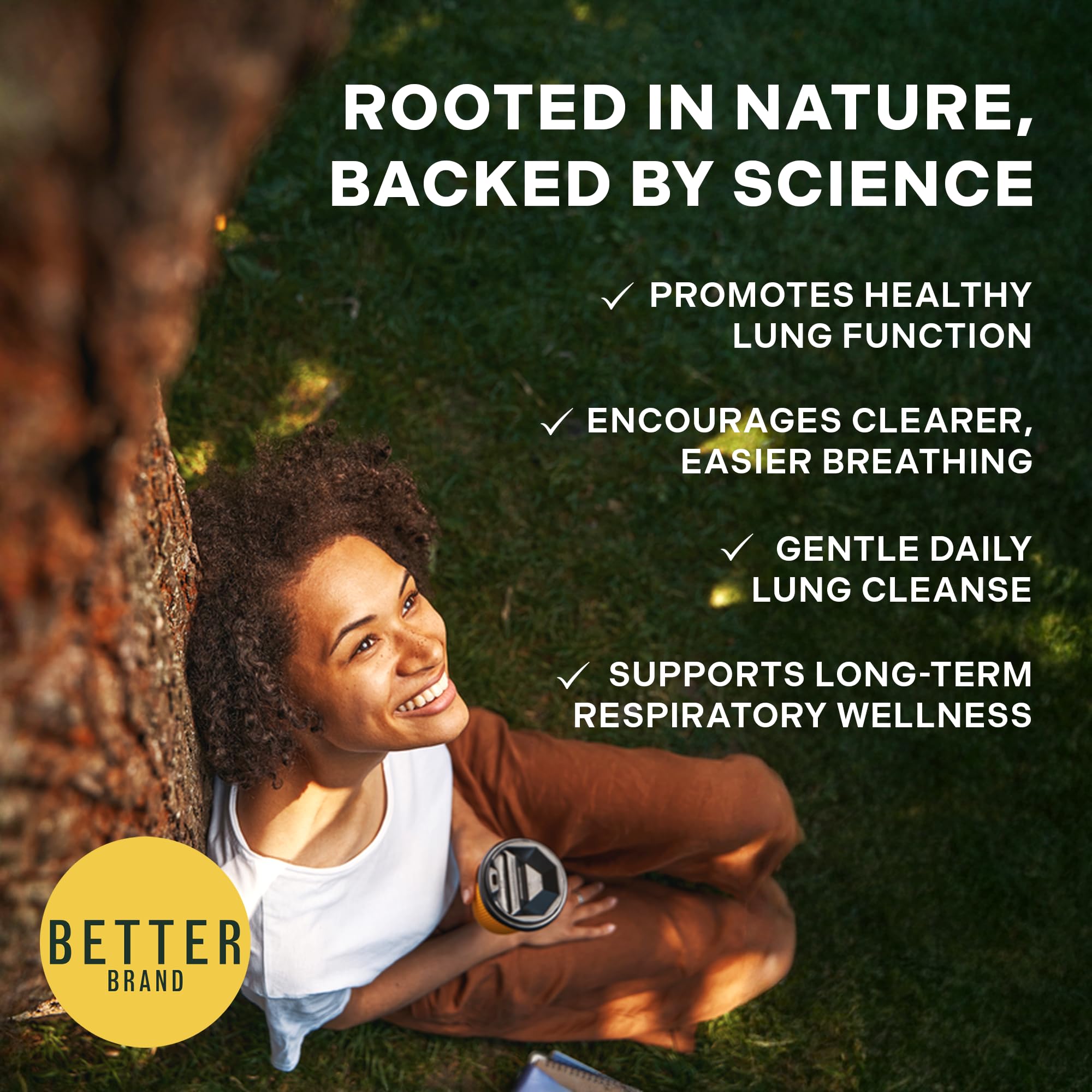 Betterbrand Mullein Drops for Lung Detox - Alcohol-Free

