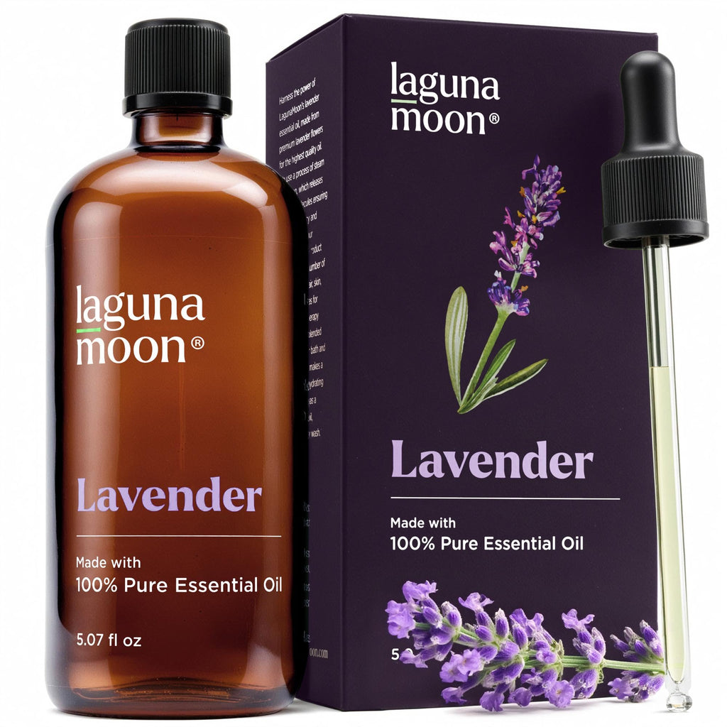 Lagunamoon Essential Oils Set for Diffusers and Aromatherapy