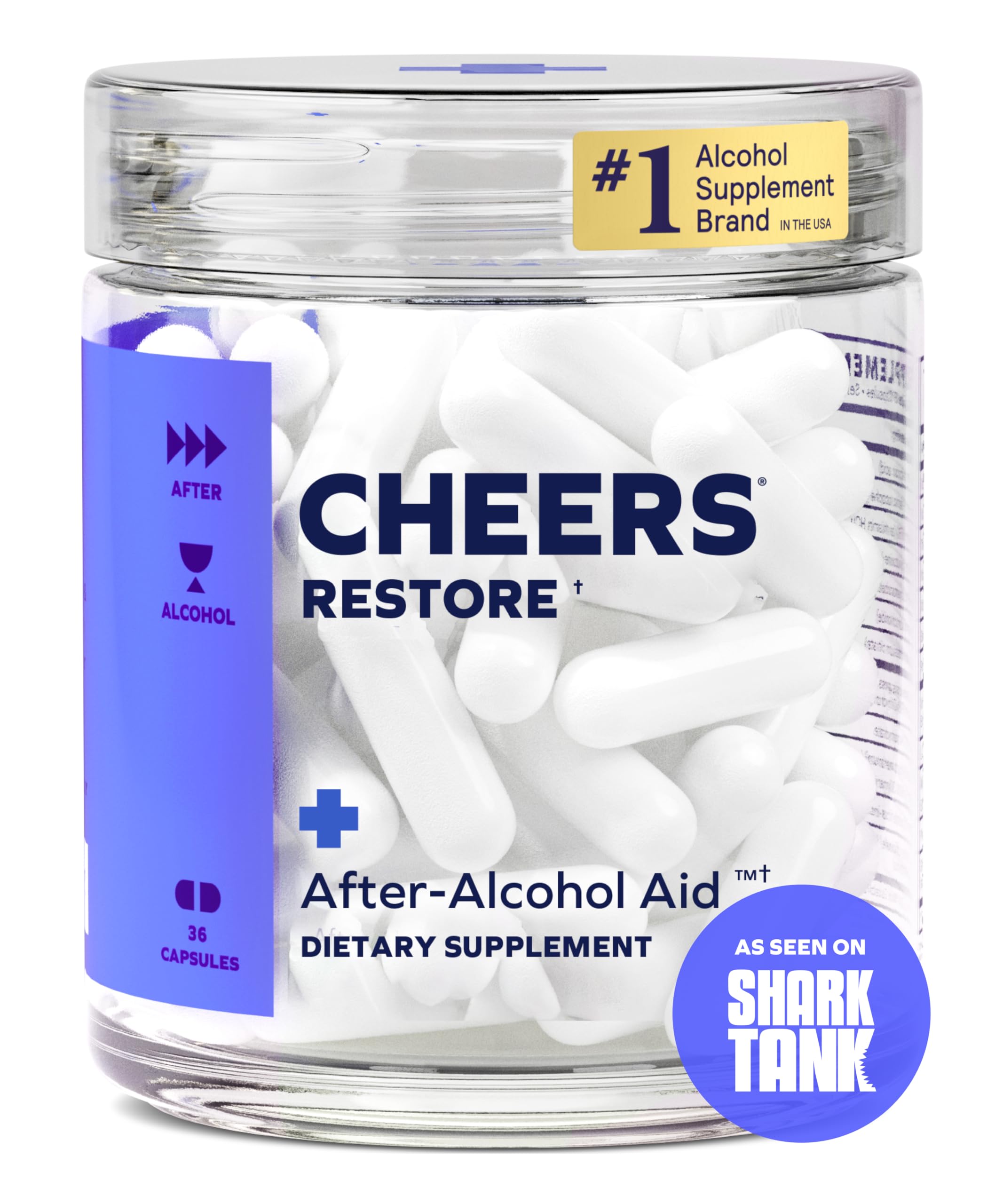 Cheers Restore Hangover Support with DHM & L-Cysteine

