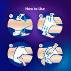 TENA ProSkin Overnight Stretch Brief Incontinence Diapers

