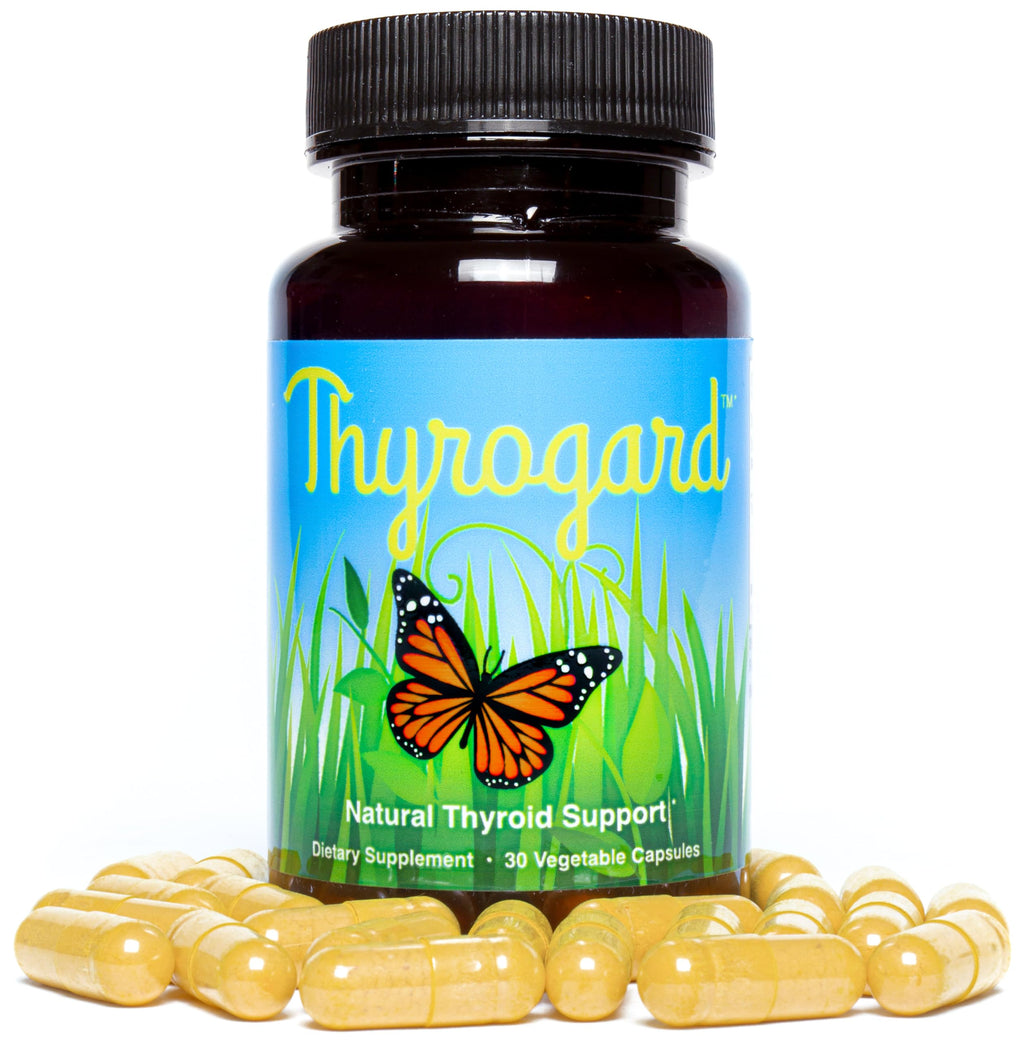 Thyrogard Natural Thyroid Support Supplement - Non-GMO, Vegan, Gluten-Free

