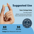 Micro Ingredients Omega-3 Fish Oil with Vitamin D3

