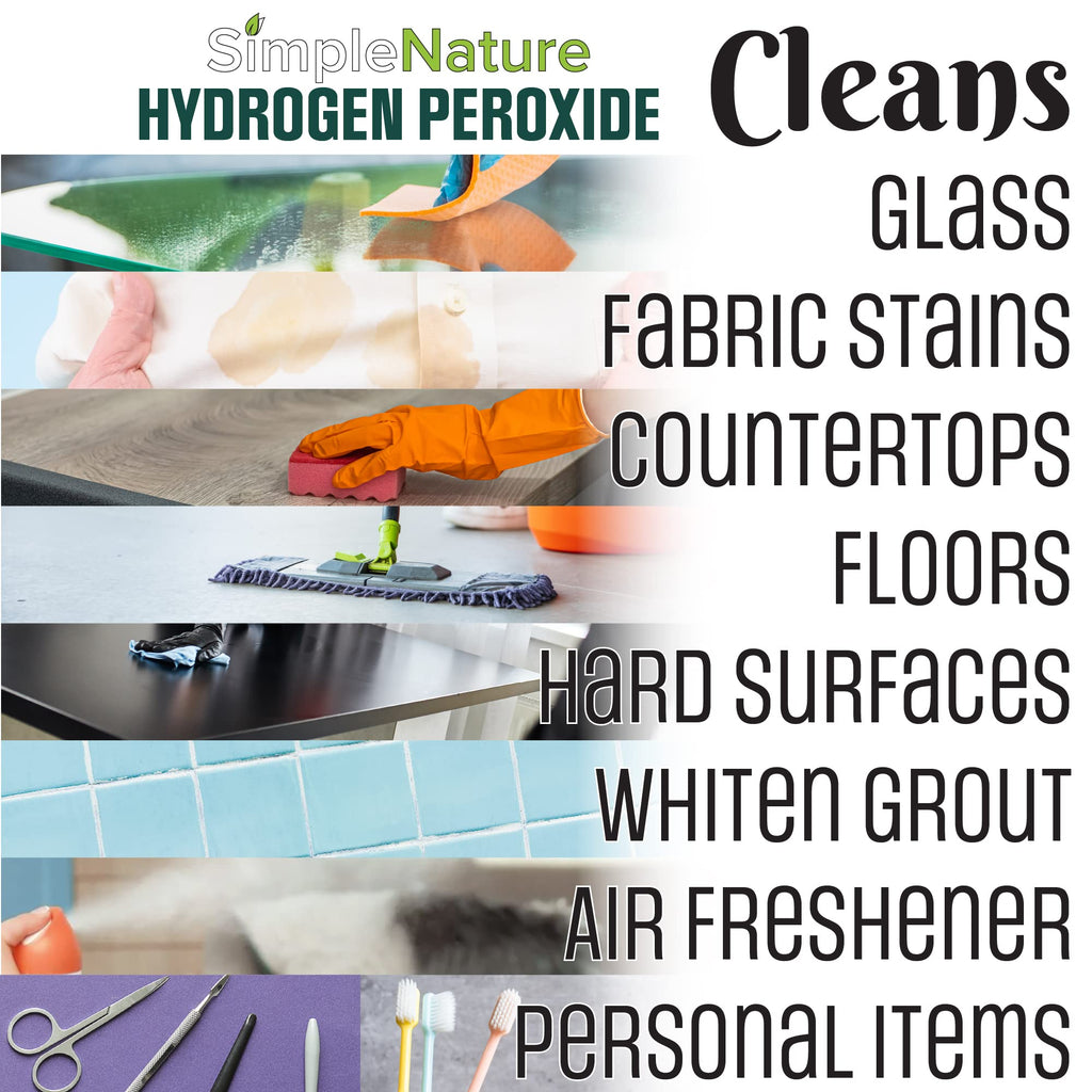 SimpleNature Hydrogen Peroxide Solution Multipurpose Cleaner


