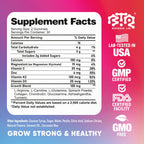 Bioteque Labs Height Growth Gummies – Vitamin & Mineral Supplement

