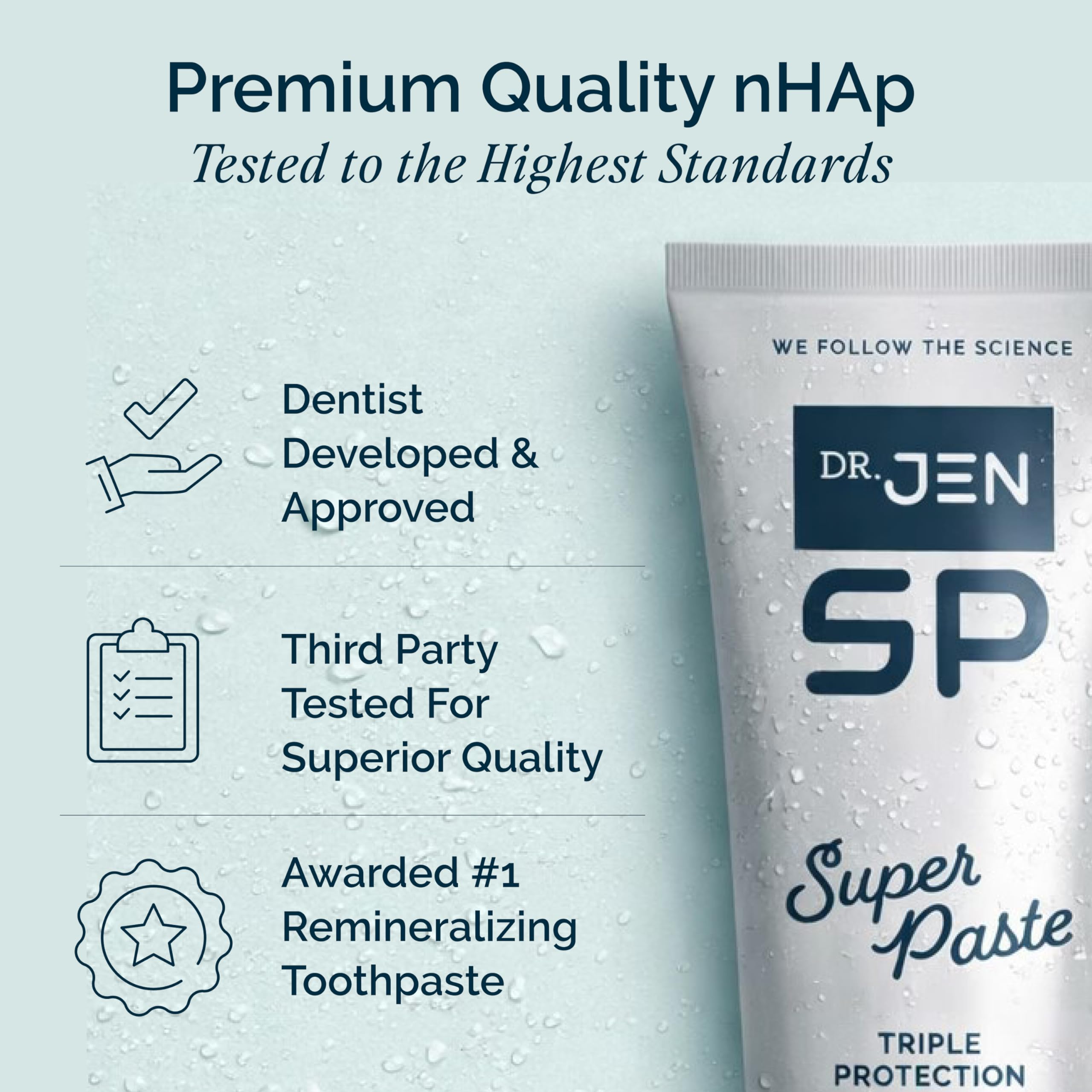 Dr. Jen Toothpaste with Nano Hydroxyapatite and Fluoride

