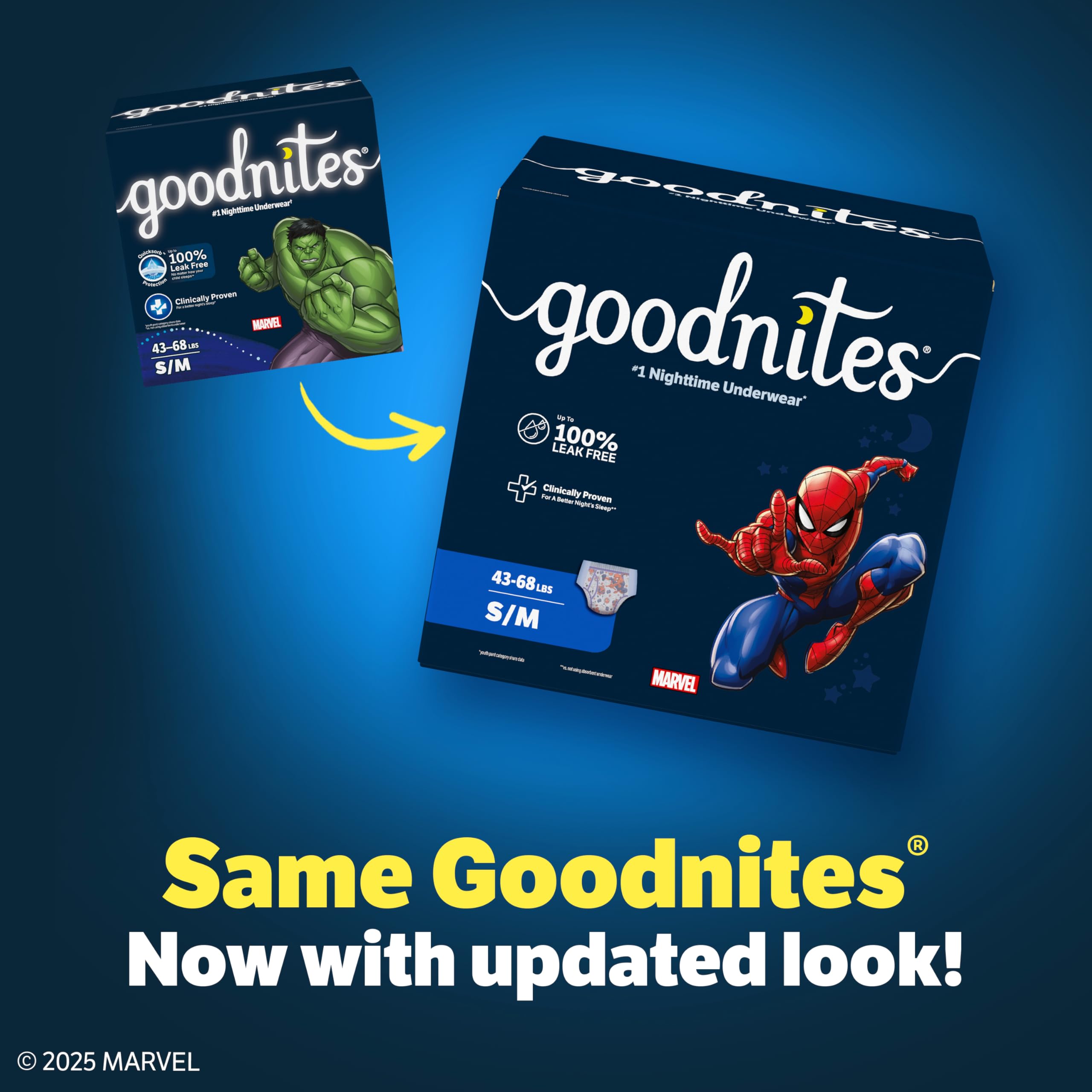 Goodnites Nighttime Bedwetting Underwear for Boys

