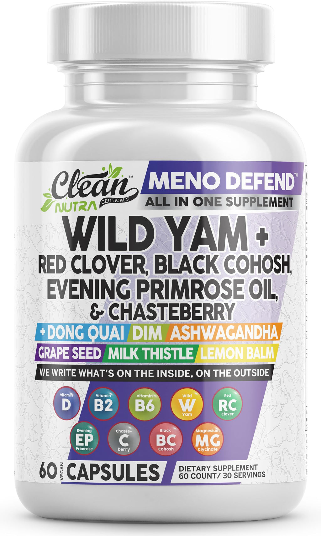 Clean Nutra Menopause Support Supplement for Women

