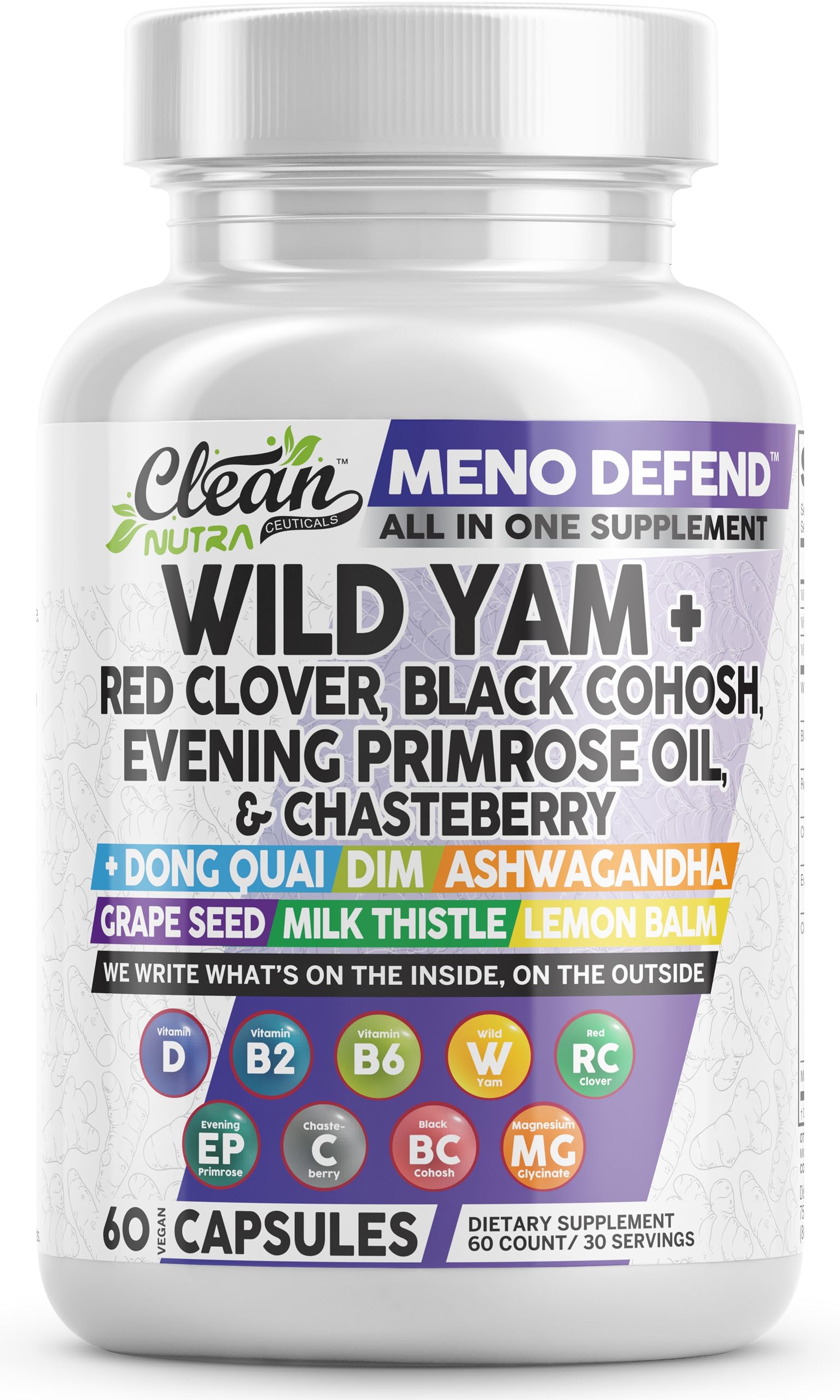 Clean Nutra Menopause Support Supplement for Women


