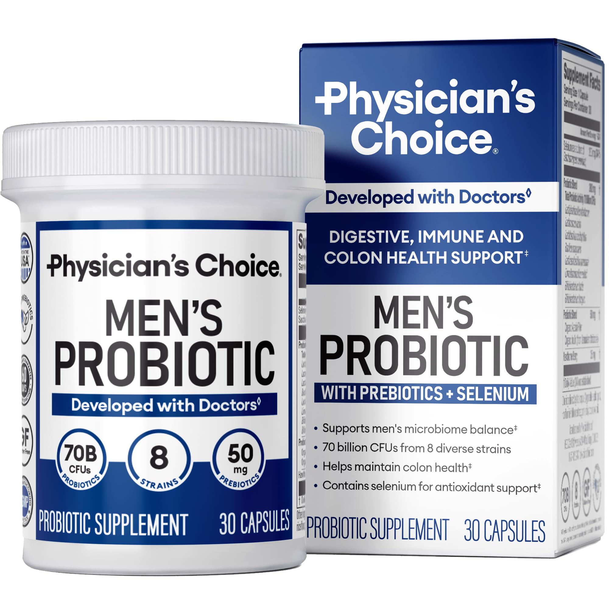 Physician's Choice Probiotics for Men | Digestive Health

