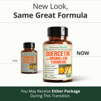 Quercetin with Bromelain Turmeric Curcumin Supplement

