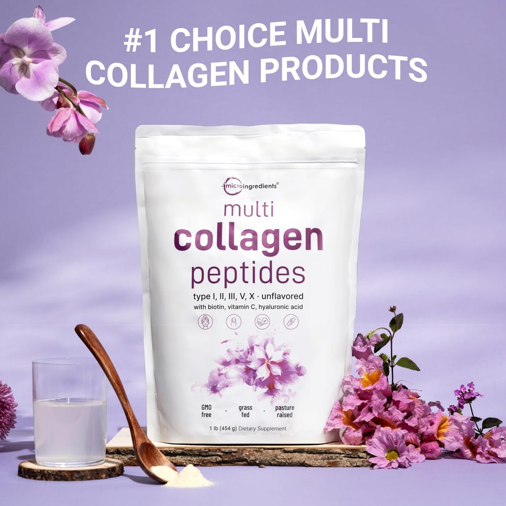 Micro Ingredients Collagen Peptides Powder – Unflavored

