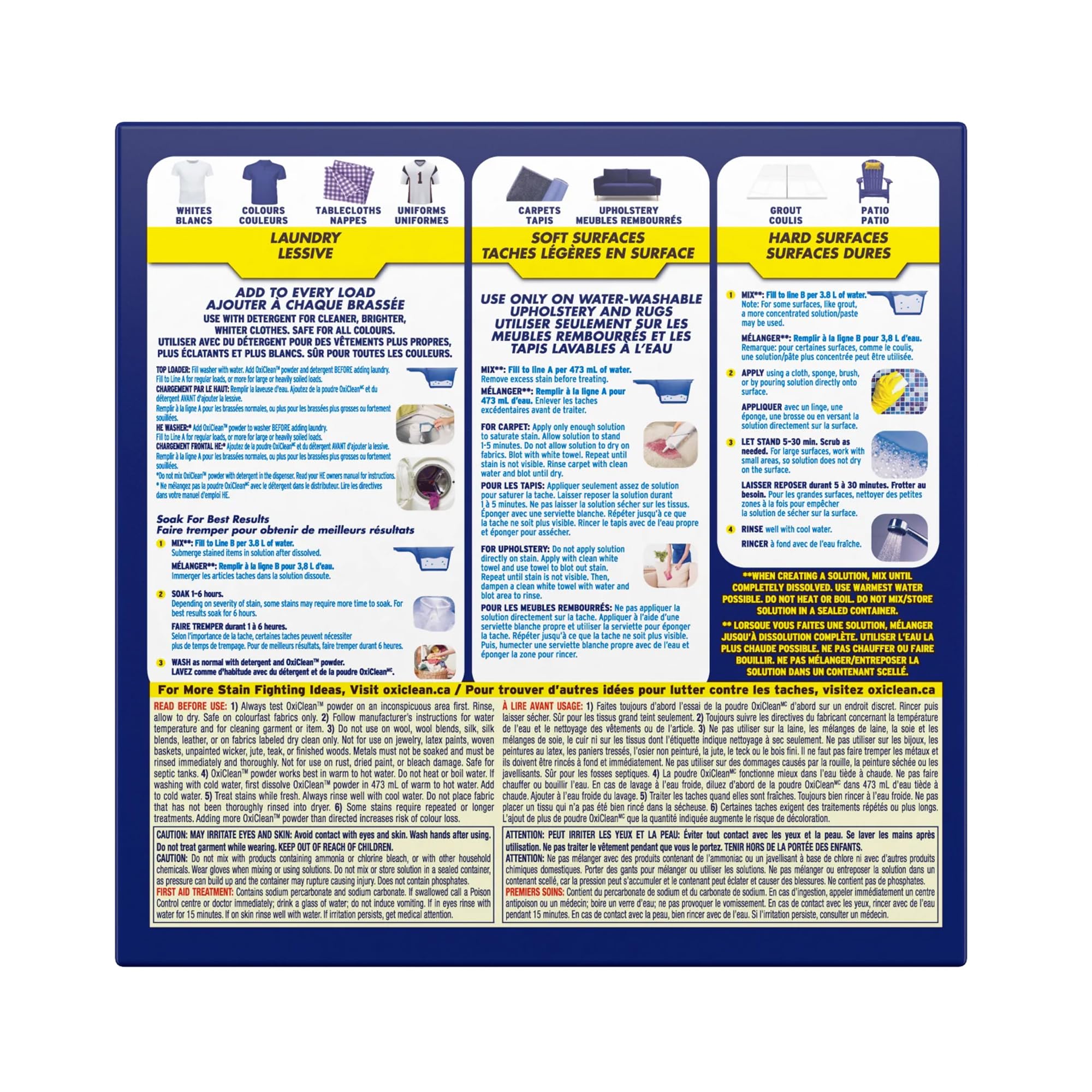 OxiClean Versatile Stain Remover - Oxygen-Powered Cleaning

