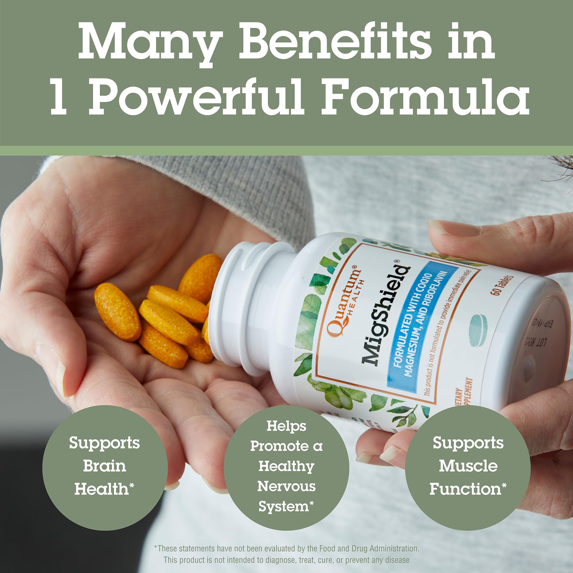MigShield Magnesium with Riboflavin & CoQ10 | Quantum Health

