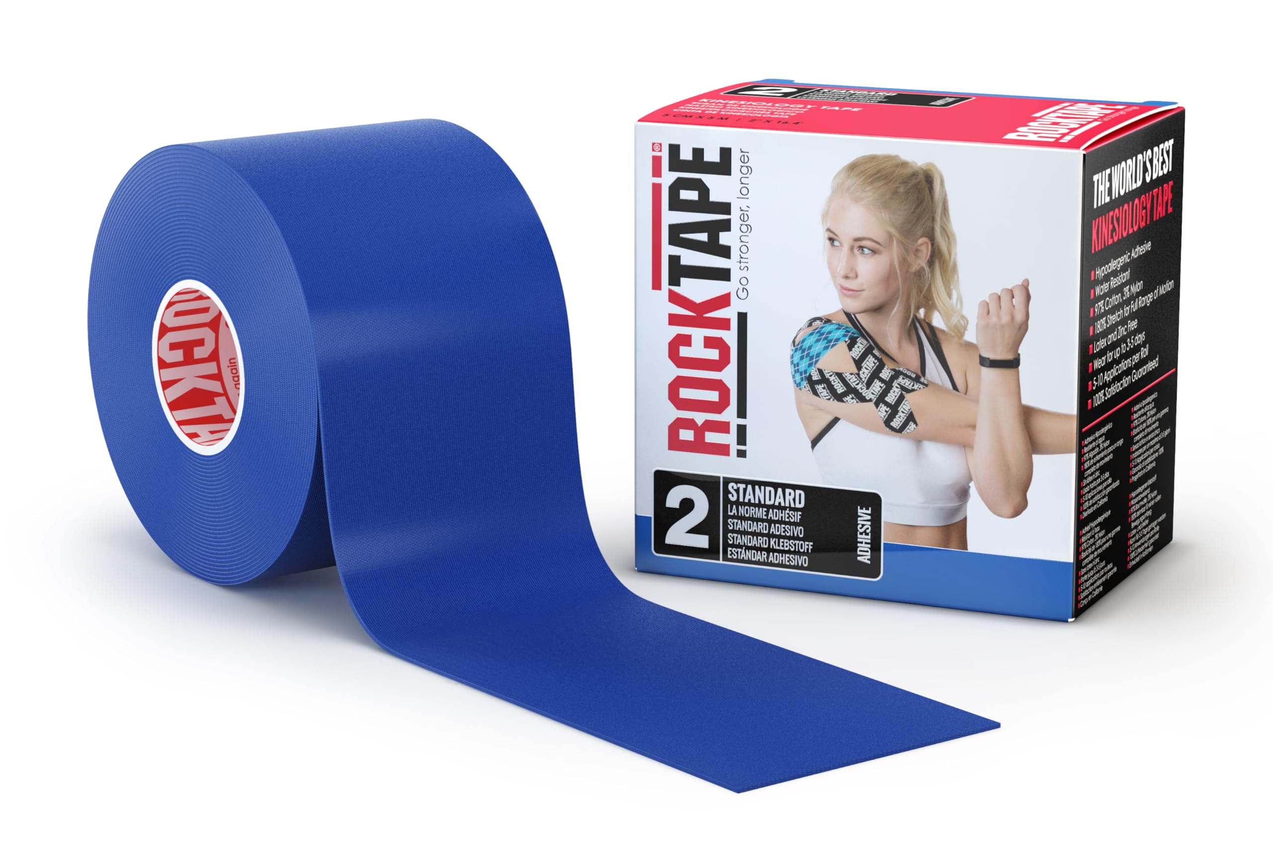 RockTape Kinesiology Tape for Muscle Recovery