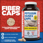 Yerba Prima Psyllium Husk Capsules - Natural Fiber

