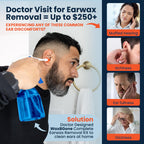 WaxBGone Ear Wax Removal Kit with Irrigation Tips

