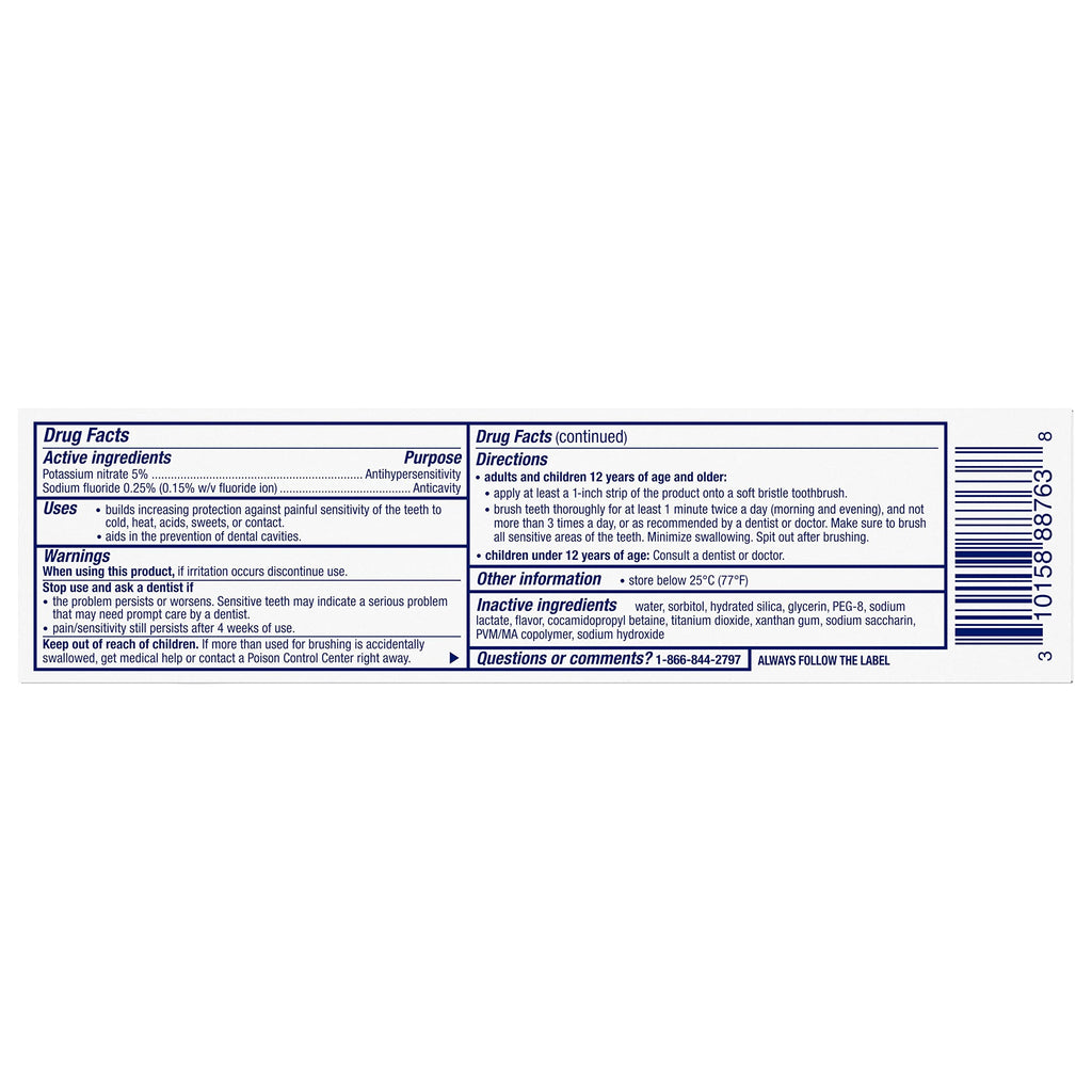 Toothpaste Sensodyne Pronamel Enamel Repair

