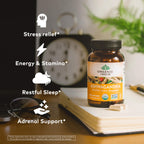 Organic India Ashwagandha Capsules for Stress Relief & Sleep

