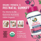 MaryRuth's Organics Prenatal & Postnatal Gummies

