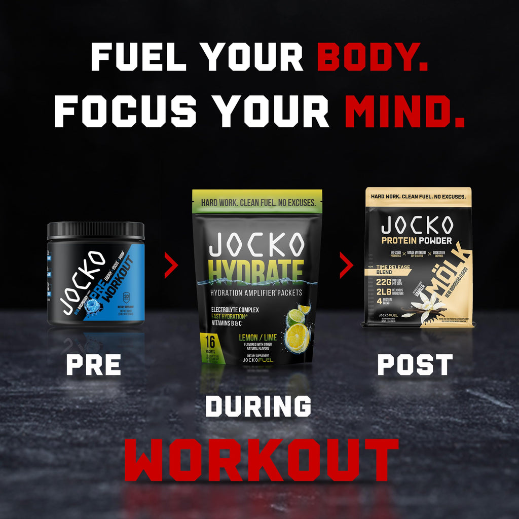 Jocko Fuel Hydrate Electrolyte Packets - Low Sugar

