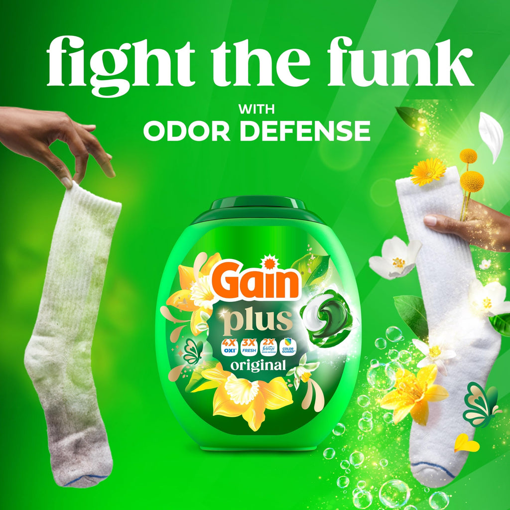 Gain All-in-One Laundry Detergent for Deep Clean | Freshness

