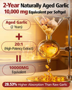 Odorless Aged Garlic Extract Softgels - Heart & Immune

