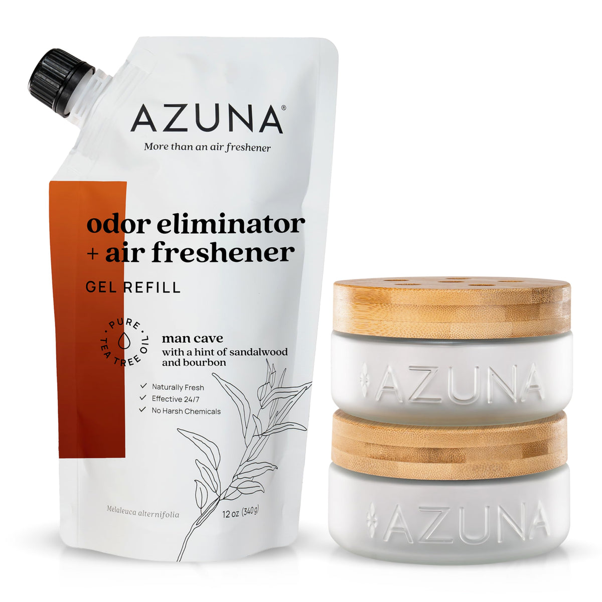 Azuna Air Freshener & Odor Eliminator Kit for Odor Control