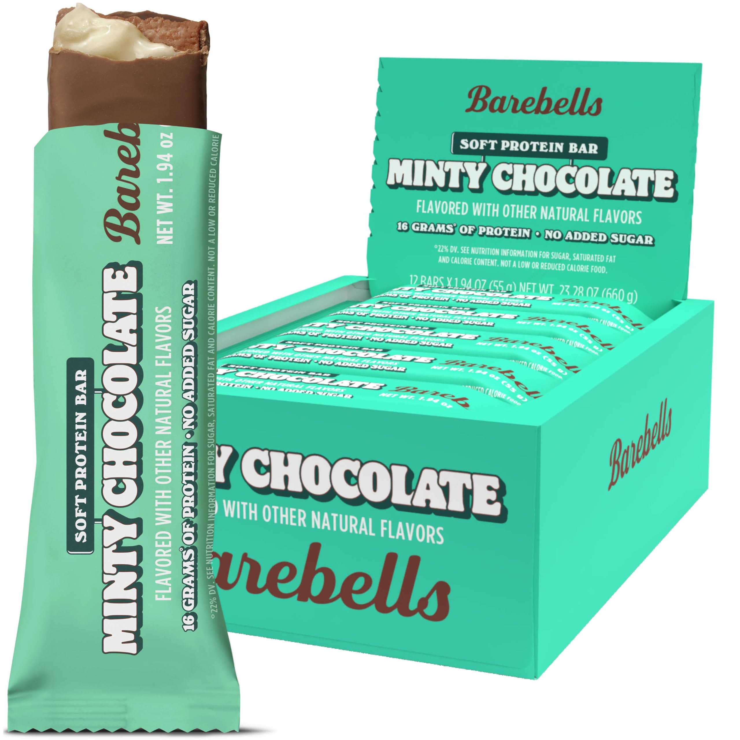 Barebells Protein Bar - 20g Protein, No Added Sugar - High Protein Snack