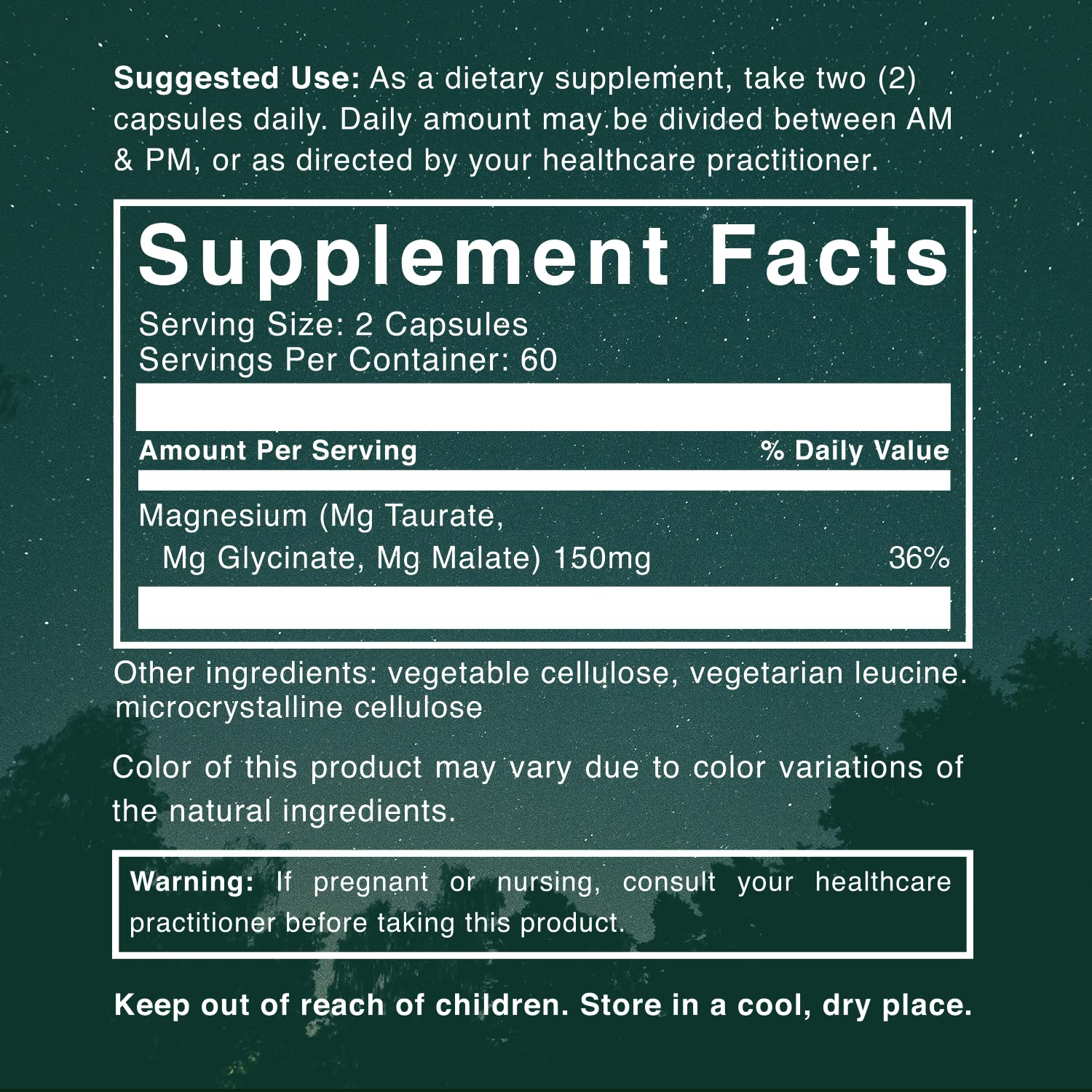 Natural Rhythm Magnesium Complex Supplement

