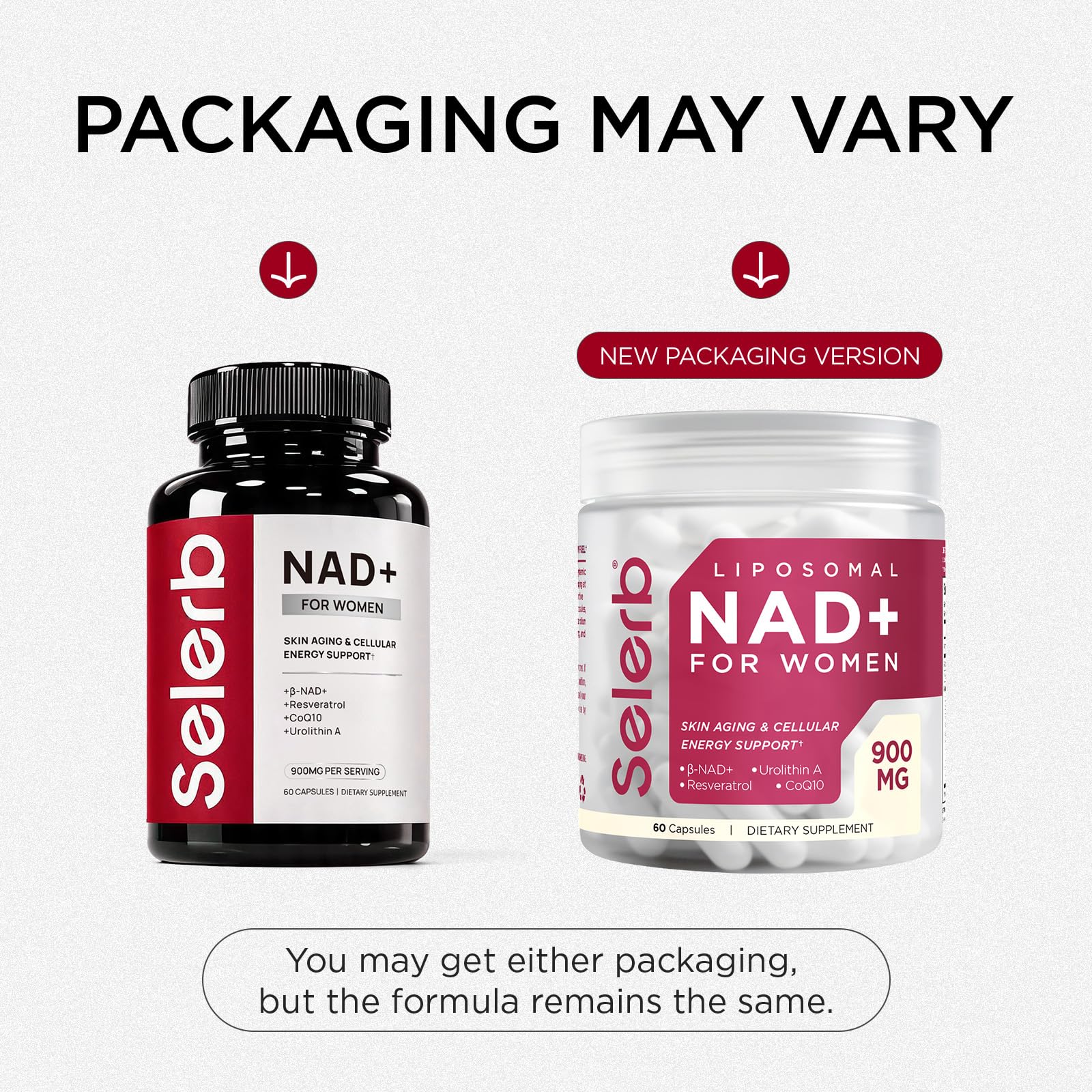NAD+ Supplement for Women by Selerb | Energy & Skin Health

