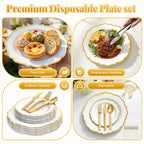 Disposable Plastic Dinnerware Set Glowserve

