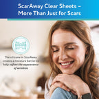 ScarAway Advanced Clear Silicone Scar Sheets | Medical Grade

