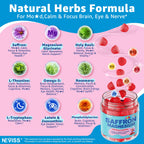 Saffron Magnesium Gummies for Kids | Super Negin

