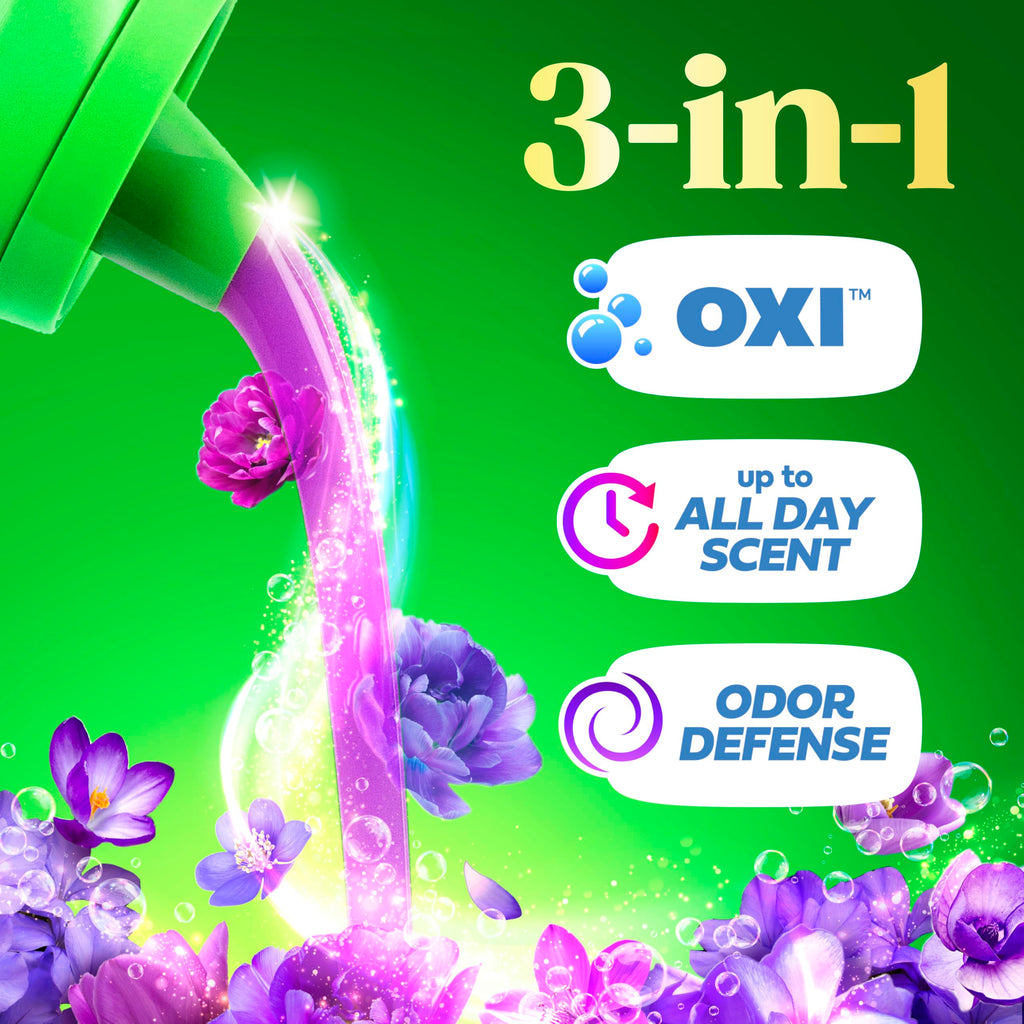 Gain Plus Liquid Laundry Detergent with Oxi - All Machines

