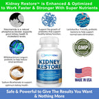 Kidney Cleanse Detox & Repair Supplement - Kidney Restore

