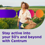 Centrum Silver Women's Multivitamin 50+ | Supports Wellness

